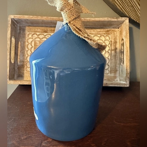 Rae Dunn New Blue Birdhouse “Tweet” by Magenta. - Picture 3 of 7